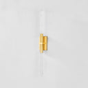 Aged Brass Millerton Wall Sconce 3" by Hudson Valley, view 2