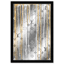 Luxury Drips Black and White Mirror
