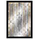 Luxury Drips Black and White Mirror