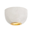 Aged Brass Bains Corner Flush Mount 5" by Hudson Valley