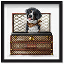 Luxury Traveler - Custom Pet Portrait