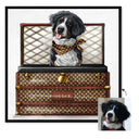 Luxury Traveler - Custom Pet Portrait