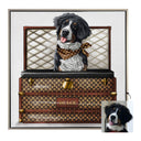 Luxury Traveler - Custom Pet Portrait