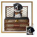 Luxury Traveler - Custom Pet Portrait