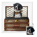 Luxury Traveler - Custom Pet Portrait