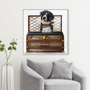 Luxury Traveler - Custom Pet Portrait