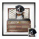 Luxury Traveler - Custom Pet Portrait