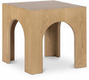 Arch Oak Wood End / Side Table - Natural