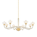 Aged Brass St. Lawrence Chandelier 61.75" by Hudson Valley
