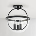Aged Iron Malloy Lantern 11.75" by Hudson Valley, view 5