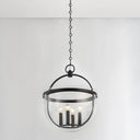 Aged Iron Malloy Lantern 15.5" by Hudson Valley, view 2