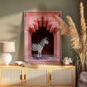 Zebras Apartment is Coral Pink
