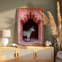 Zebras Apartment is Coral Pink