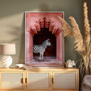 Zebras Apartment is Coral Pink