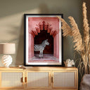 Zebras Apartment is Coral Pink