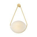 Aged Brass Blaina Wall Sconce 10.5" by Hudson Valley