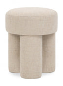 Larson Fabric Upholstered Stool - Beige