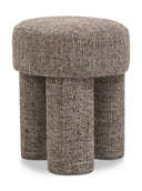 Larson Fabric Upholstered Stool - Brown