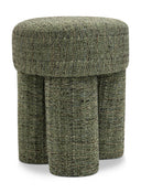 Larson Fabric Upholstered Stool - Green