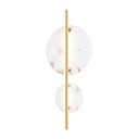Aged Brass Croft Wall Sconce 10" by Hudson Valley