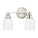 Satin Nickel Windham Bath And Vanity 14.25" by Hudson Valley
