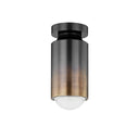 Gradient Brass Whately Flush Mount 4.75" by Hudson Valley