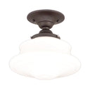 Old Bronze Petersburg Semi Flush 16" by Hudson Valley
