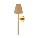 Aged Brass Lindenwood Wall Sconce 6.75" by Hudson Valley