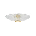 Aged Brass New Haven Flush Mount 20.25" by Hudson Valley