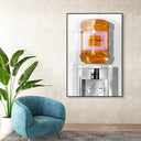 Parisian Orange Champagne Watercooler