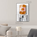 Parisian Orange Champagne Watercooler