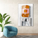Parisian Orange Champagne Watercooler