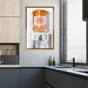 Parisian Orange Champagne Watercooler