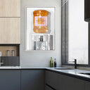 Parisian Orange Champagne Watercooler