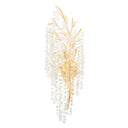 Gold Leaf Genoa Chandelier 14.5" by Corbett Lighting, view 2