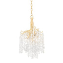 Gold Leaf Genoa Chandelier 48.75" by Corbett Lighting, view 3