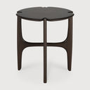 Mahogany Dark Brown PI Side Table