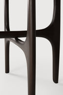 Mahogany Dark Brown PI Side Table