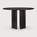 Dark Brown Roller Max Dining Table