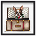 Iconic Traveler - Custom Pet Portrait