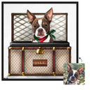 Iconic Traveler - Custom Pet Portrait