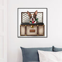 Iconic Traveler - Custom Pet Portrait
