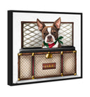 Iconic Traveler - Custom Pet Portrait