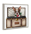 Iconic Traveler - Custom Pet Portrait