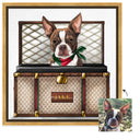 Iconic Traveler - Custom Pet Portrait