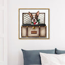 Iconic Traveler - Custom Pet Portrait