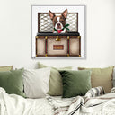 Iconic Traveler - Custom Pet Portrait