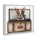 Iconic Traveler - Custom Pet Portrait