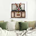 Iconic Traveler - Custom Pet Portrait