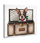 Iconic Traveler - Custom Pet Portrait